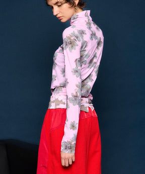 Gradient Turtle Flower Top