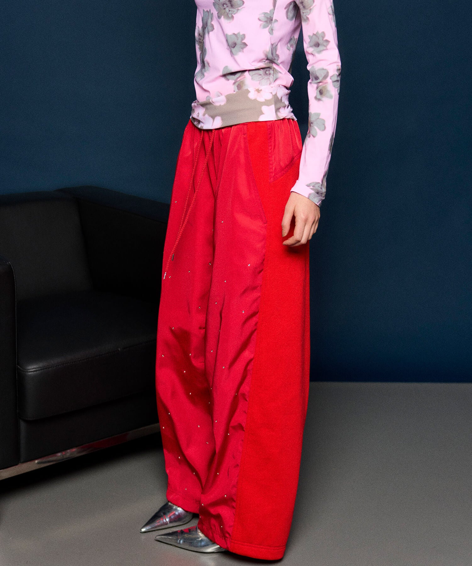 Docking Rhinestone Easy Pants