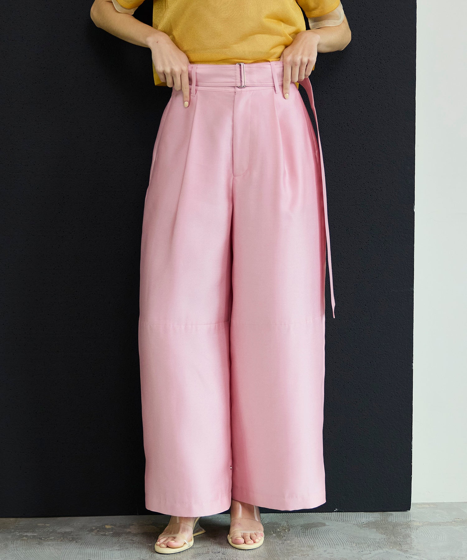 【26SPRING PRE-ORDER】Flight Satin Wide Pants