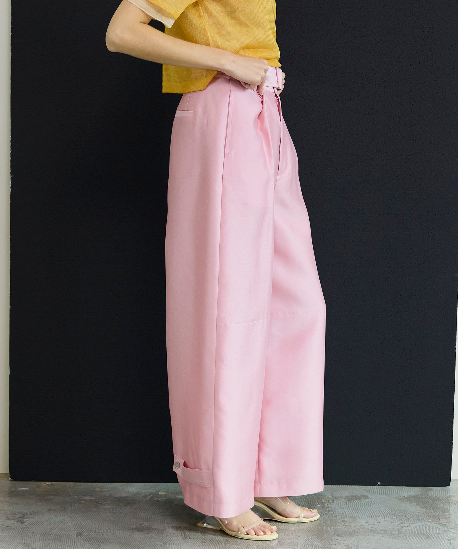 【26SPRING PRE-ORDER】Flight Satin Wide Pants