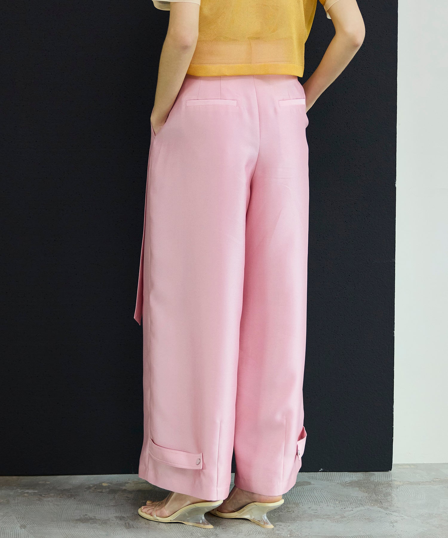 【26SPRING PRE-ORDER】Flight Satin Wide Pants