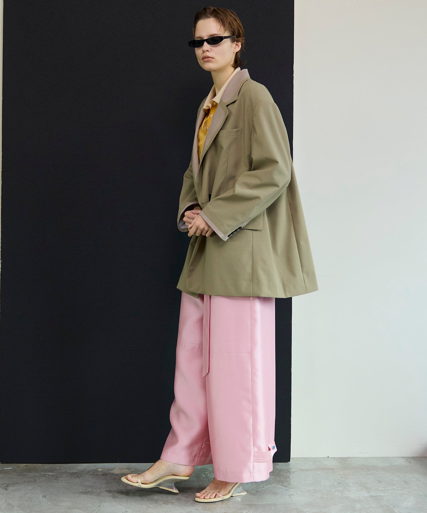 【26SPRING PRE-ORDER】Flight Satin Wide Pants