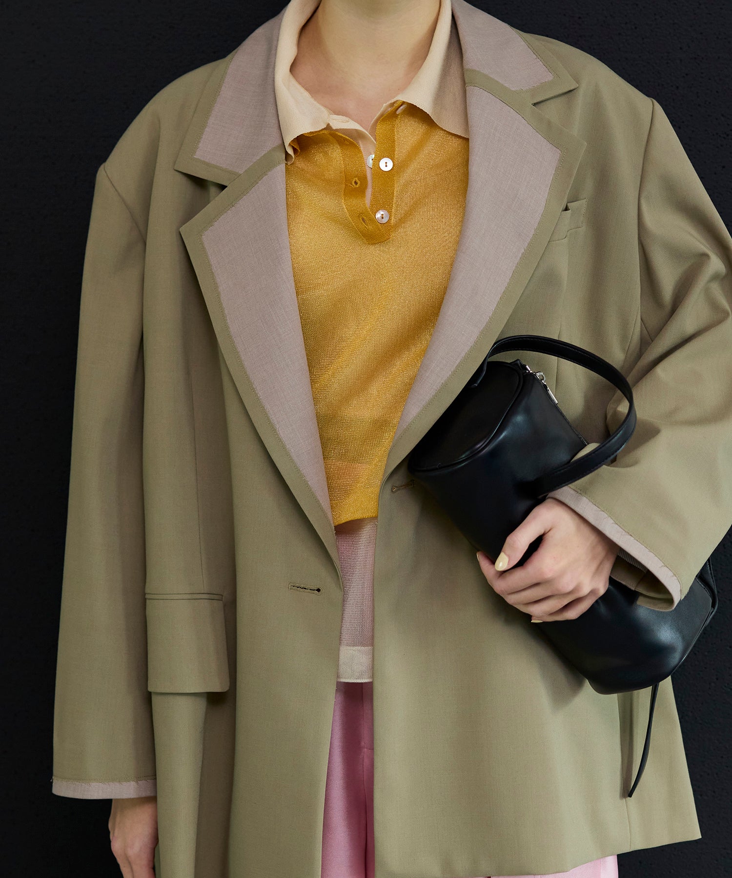 【26SPRING PRE-ORDER】Lapel Design Over Jacket