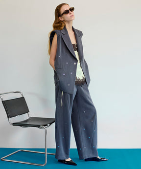 【26SPRING PRE-ORDER】Eyelet Over Gilet