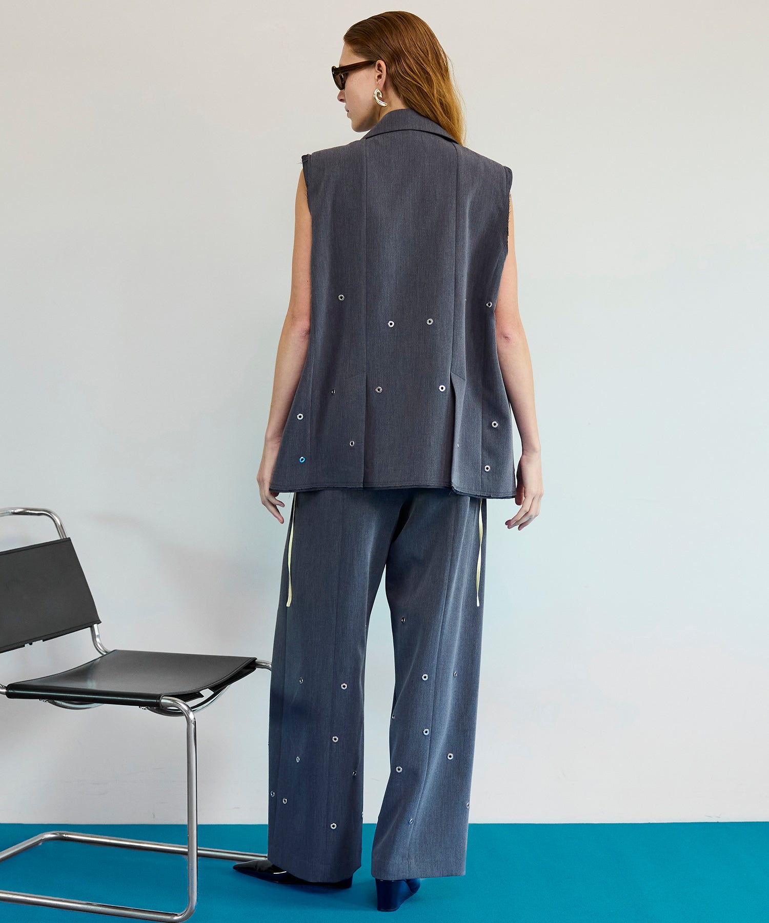 【26SPRING PRE-ORDER】Eyelet Over Gilet