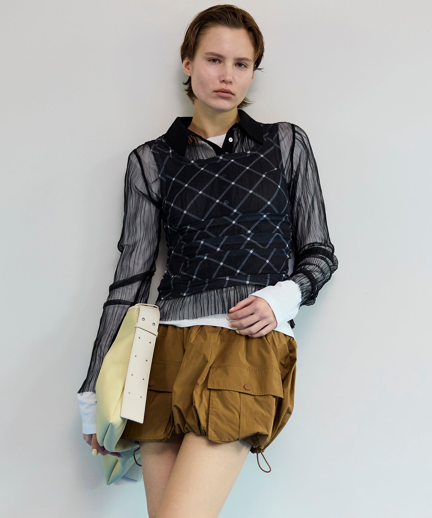 【26SPRING PRE-ORDER】Military Balloon Skirt