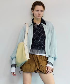 【26SPRING PRE-ORDER】Balloon Zip Shirt