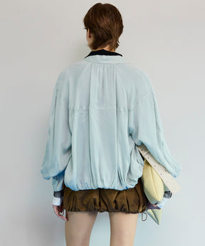 【26SPRING PRE-ORDER】Balloon Zip Shirt