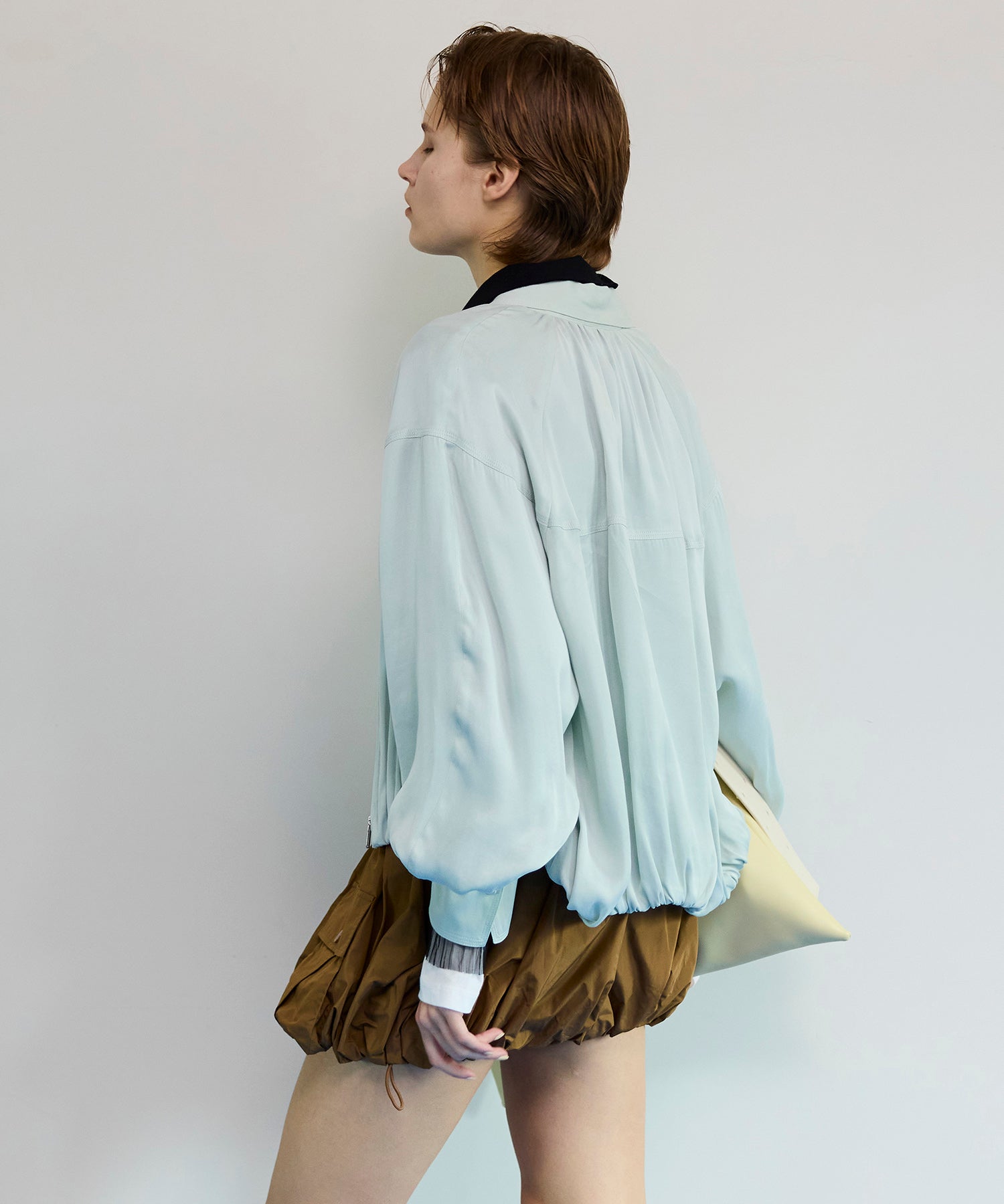 【26SPRING PRE-ORDER】Balloon Zip Shirt