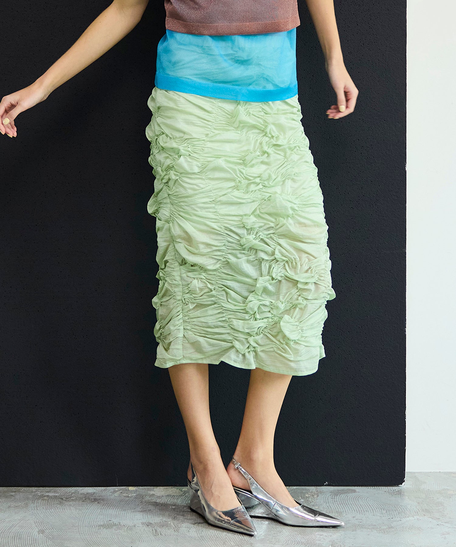 【26SPRING PRE-ORDER】Random Shredding Skirt