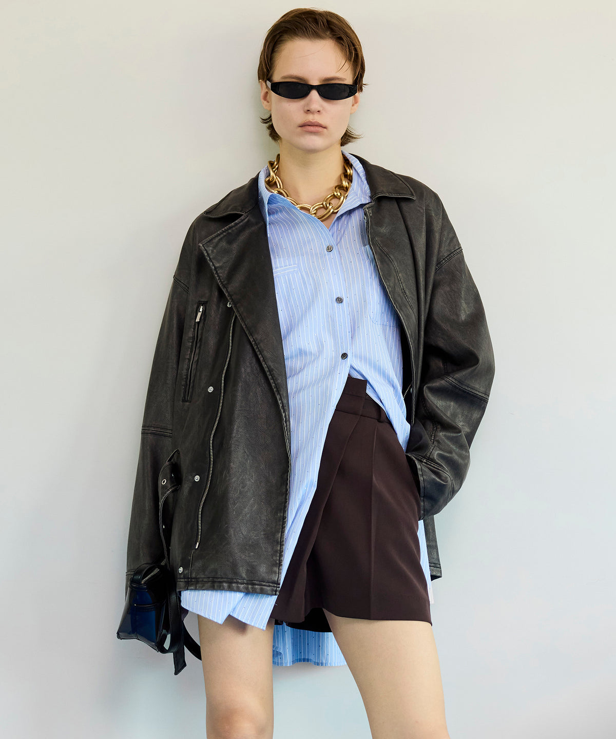 【26SPRING PRE-ORDER】Asymmetrical Short Pants