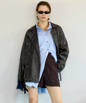 【26SPRING PRE-ORDER】Asymmetrical Short Pants
