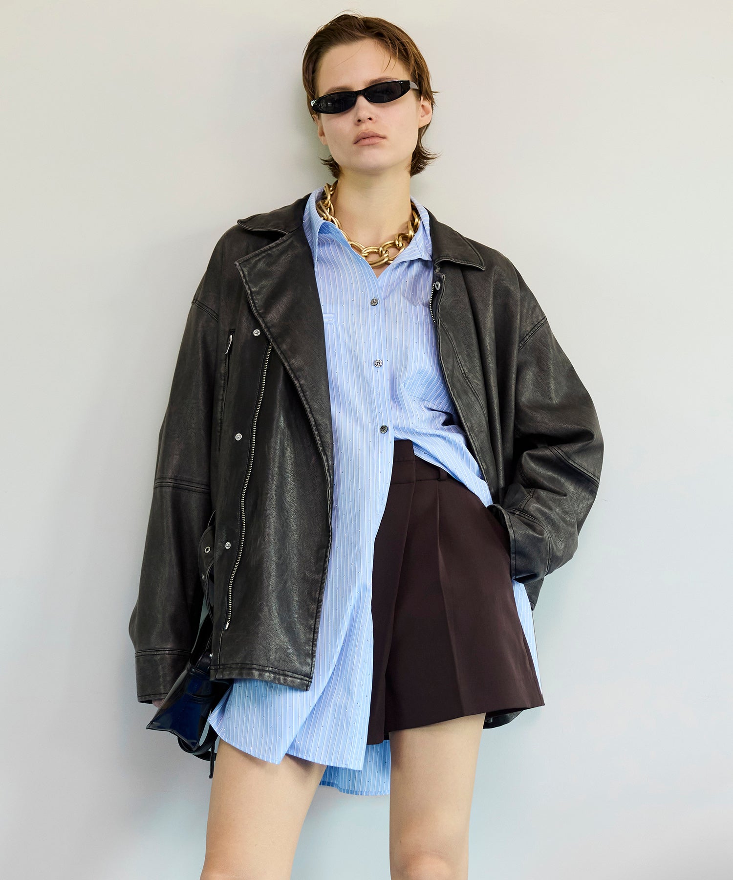 【26SPRING PRE-ORDER】Asymmetrical Short Pants