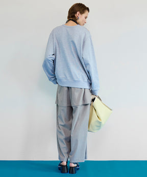 【26SPRING PRE-ORDER】Twist Cut-Off Sweat Top