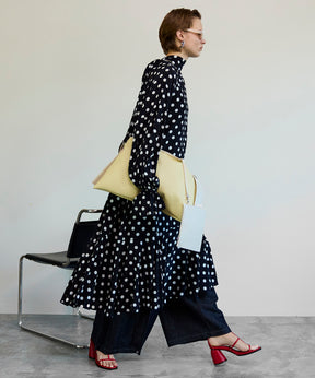 【26SPRING PRE-ORDER】2WAY Sleeve Dot One-Piece