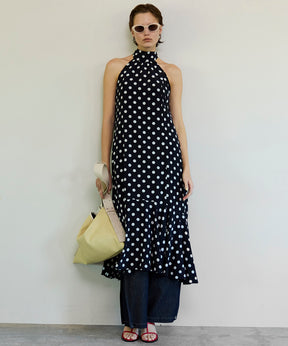 【26SPRING PRE-ORDER】2WAY Sleeve Dot One-Piece