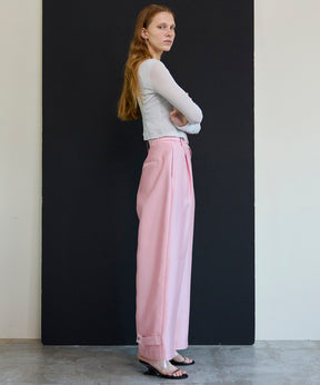 【26SPRING PRE-ORDER】Flight Satin Wide Pants