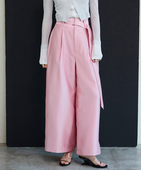 【26SPRING PRE-ORDER】Flight Satin Wide Pants