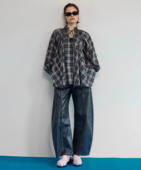 【26SPRING PRE-ORDER】V-neck voluminous blouse