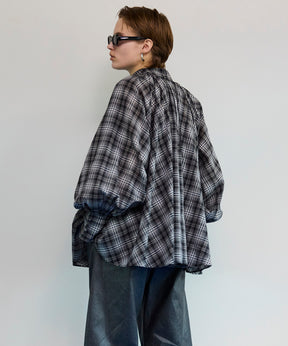 【26SPRING PRE-ORDER】V-neck voluminous blouse