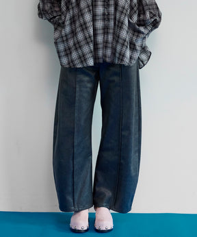 【26SPRING PRE-ORDER】Center Pin Tuck Denim Pants