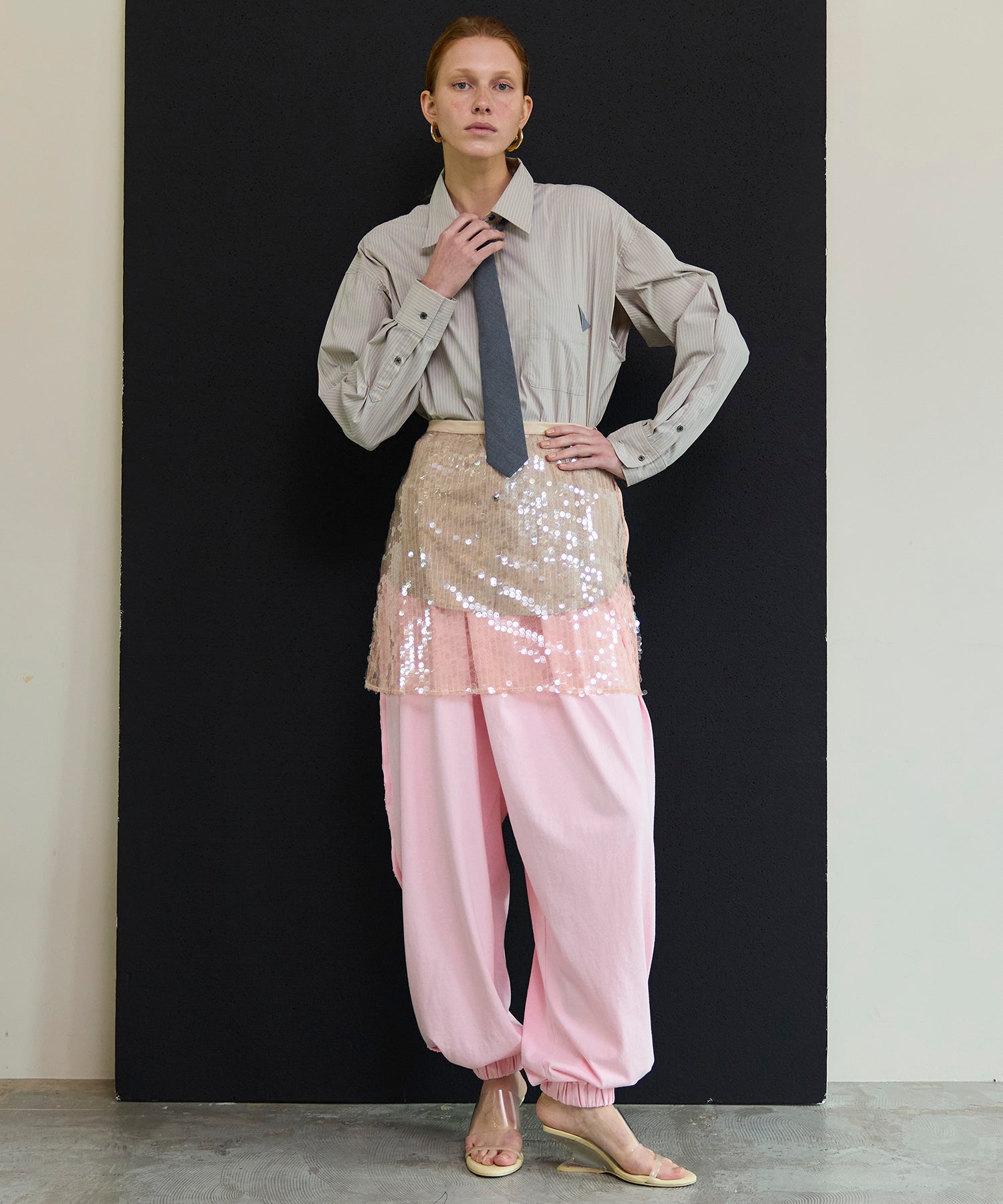 【26SPRING PRE-ORDER】Asymmetrical Balloon Pants