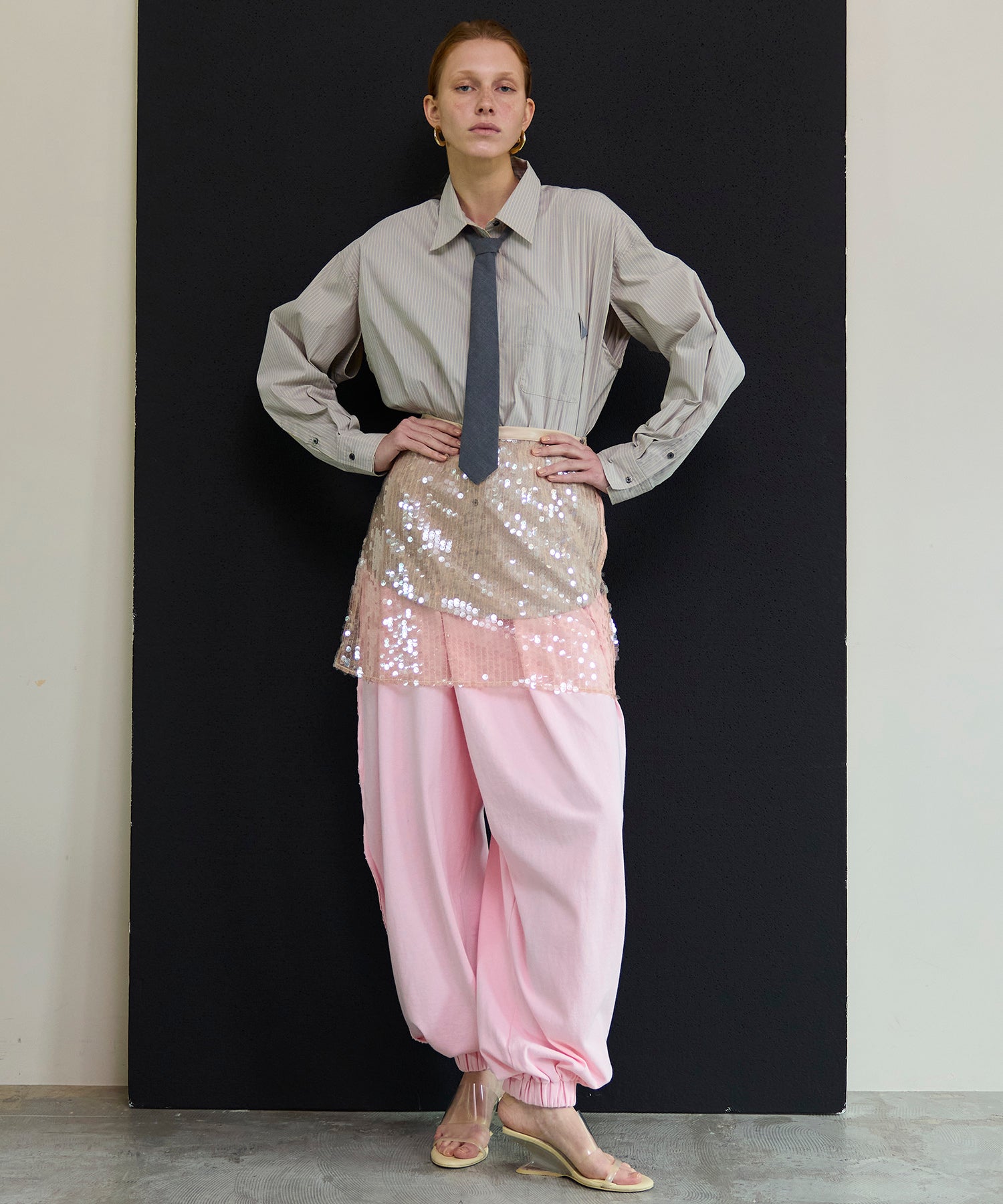 【26SPRING PRE-ORDER】Asymmetrical Balloon Pants