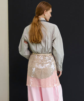 [26SPRING预购] 圆点氨纶迷你裙