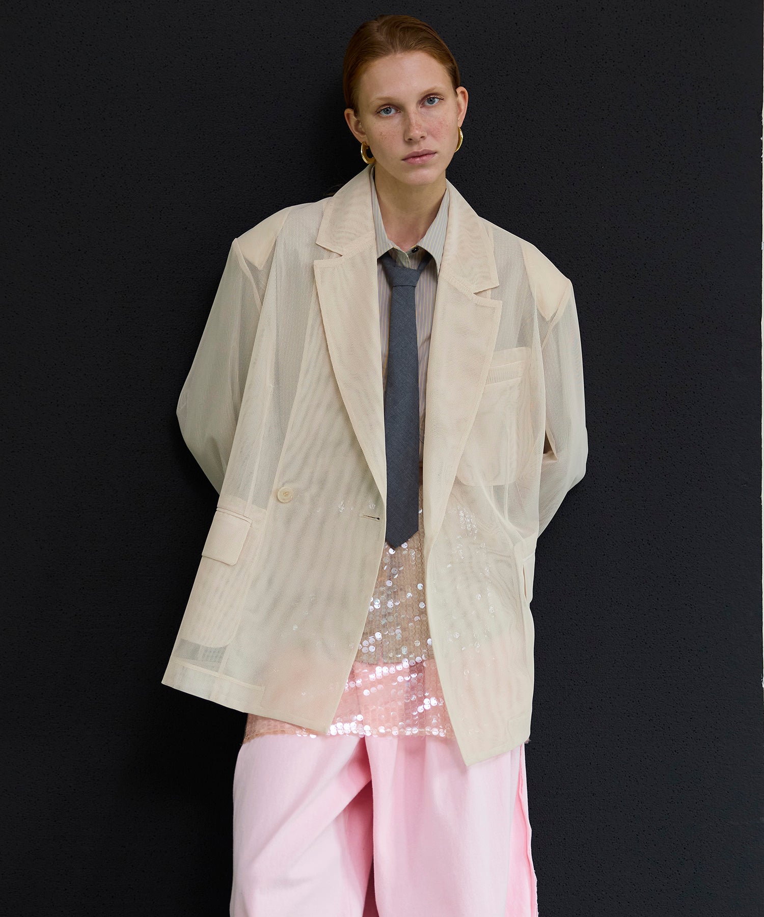 [26SPRING PRE-ORDER] Sheer Over Jacket