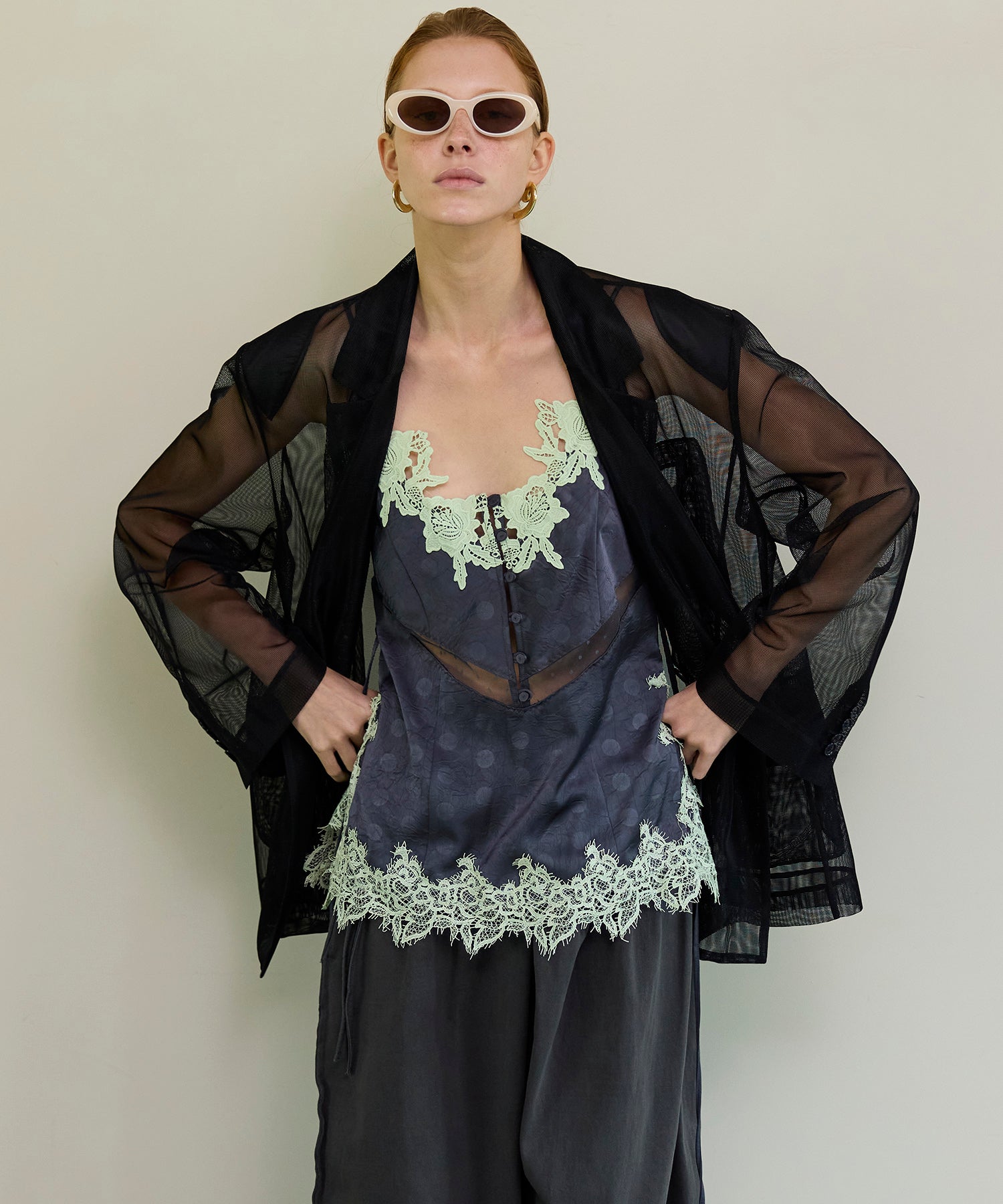 [26SPRING PRE-ORDER] Sheer Over Jacket