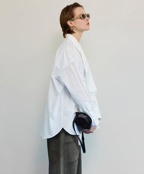 【26SPRING PRE-ORDER】Asymmetrical drape shirt
