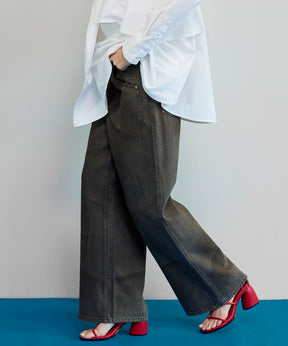 【26SPRING PRE-ORDER】Double Pocket Mud Denim