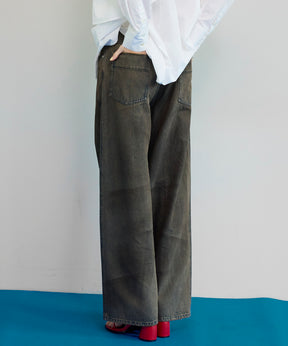 【26SPRING PRE-ORDER】Double Pocket Mud Denim