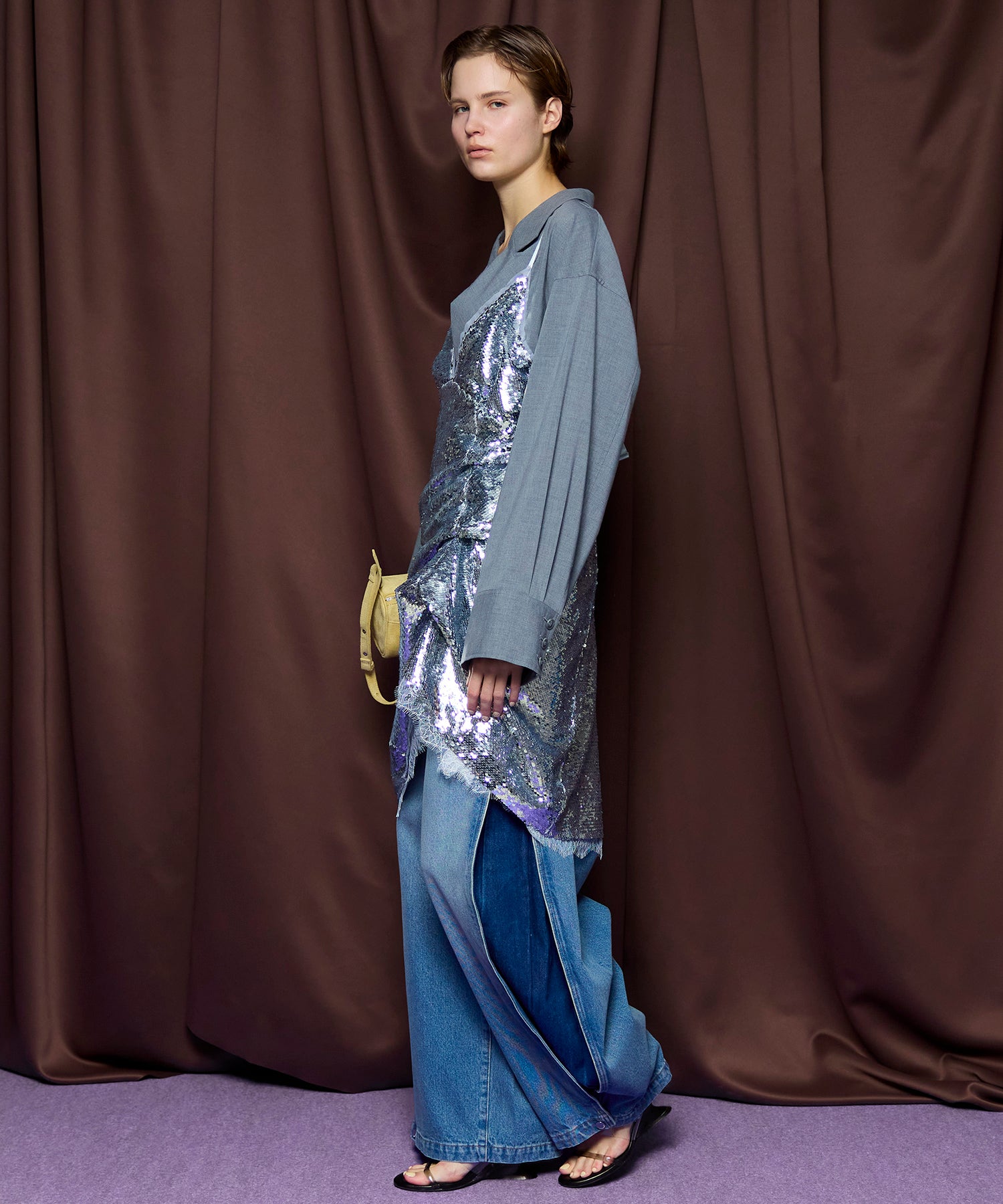 【26SPRING PRE-ORDER】Sequin Camisole One-Piece