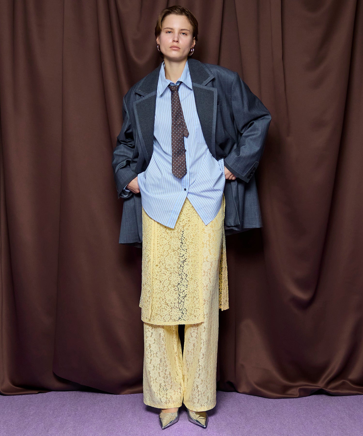 【26SPRING PRE-ORDER】Lapel Design Over Jacket