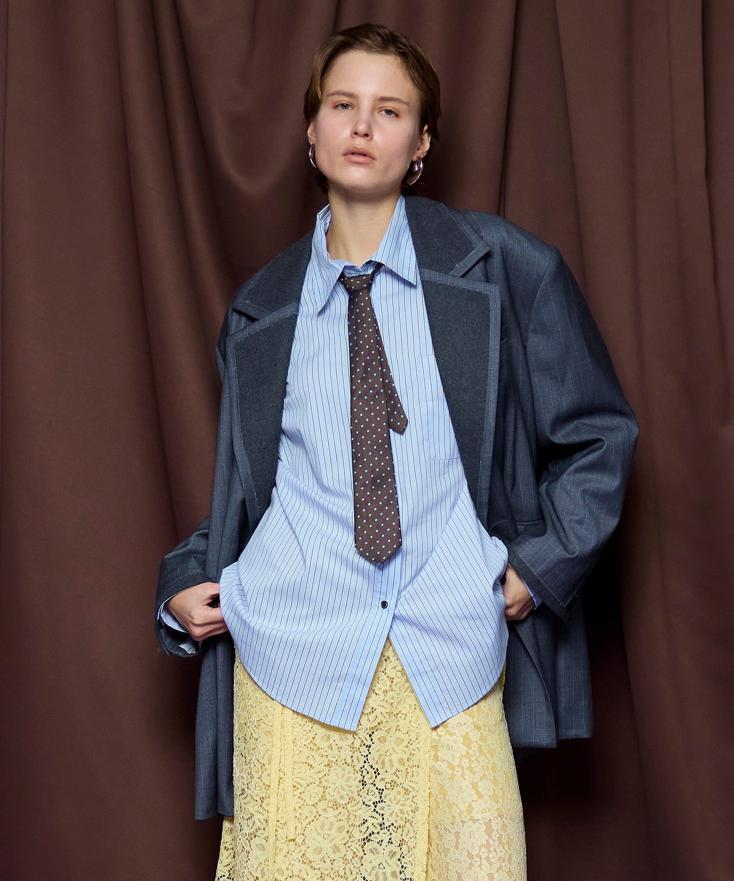 【26SPRING PRE-ORDER】Lapel Design Over Jacket