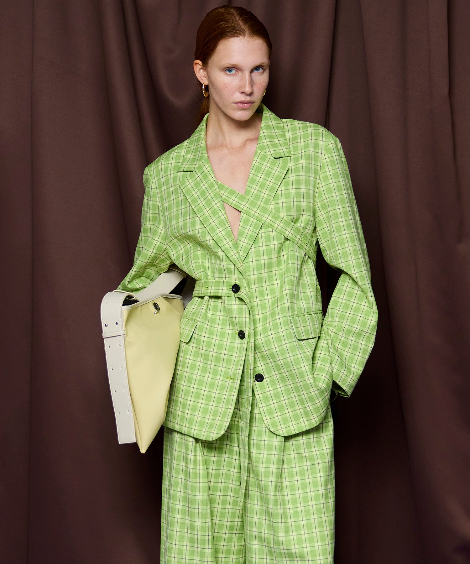 【26SPRING PRE-ORDER】Multi-Way Check Jacket