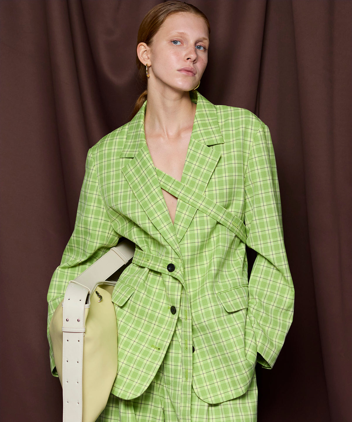 【26SPRING PRE-ORDER】Multi-Way Check Jacket