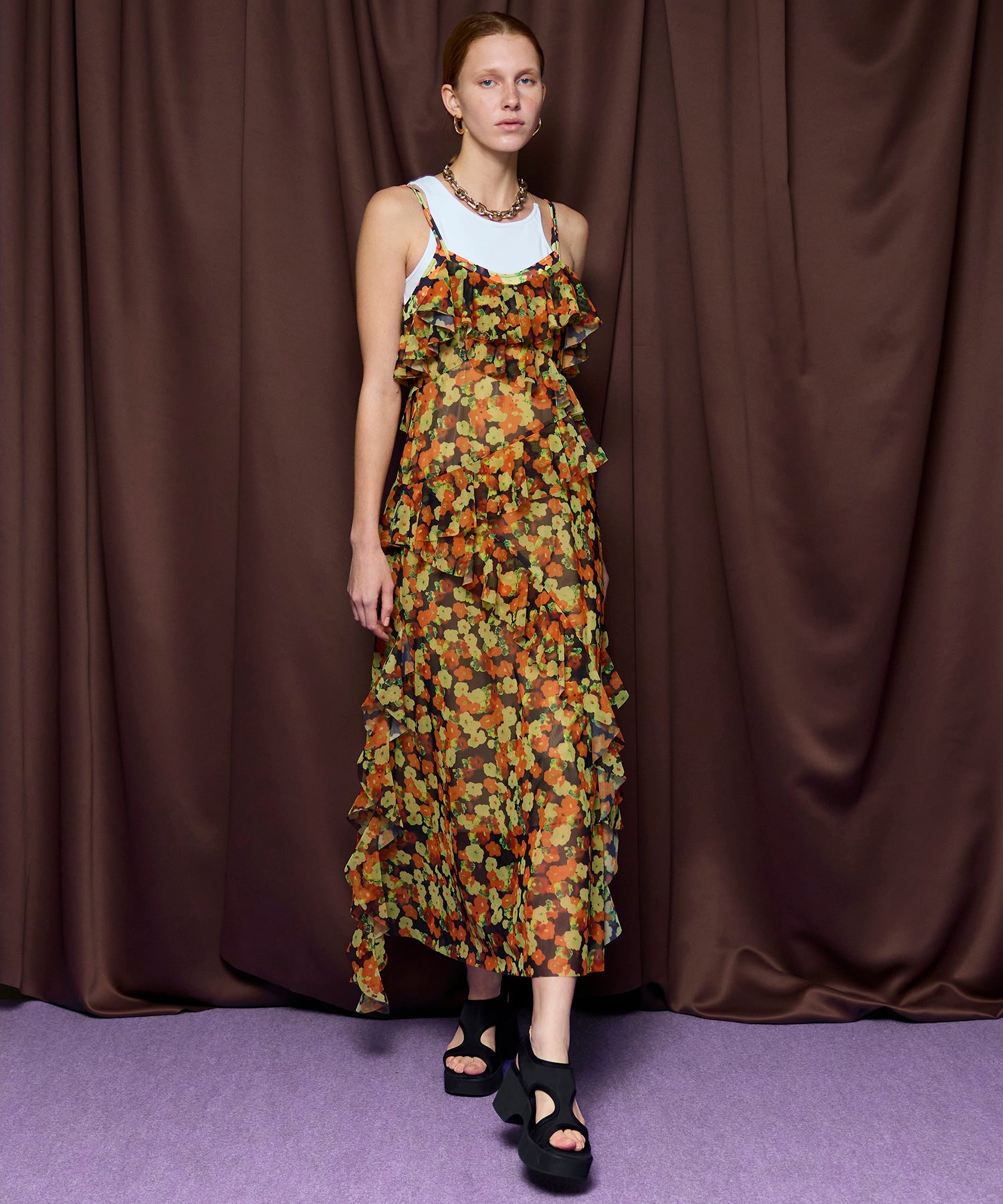 Flower Camisole Dress