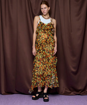 【26SPRING PRE-ORDER】Flower Camisole Dress