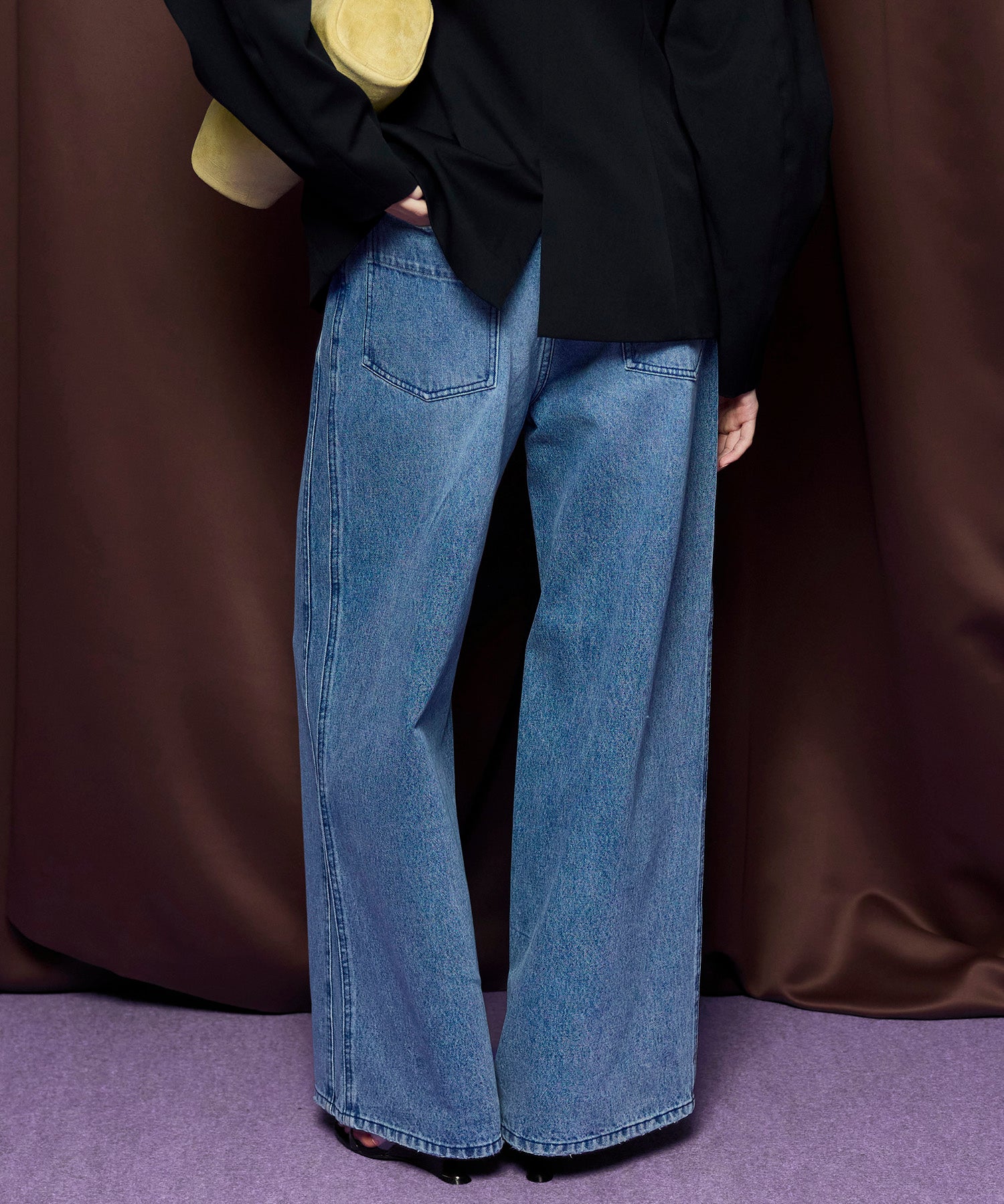 【26SPRING PRE-ORDER】Double Pocket Color Denim