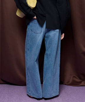 【26SPRING PRE-ORDER】Double Pocket Color Denim