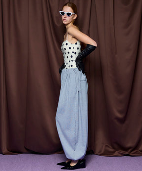 【26SPRING PRE-ORDER】Cup-in Dot Bodysuit