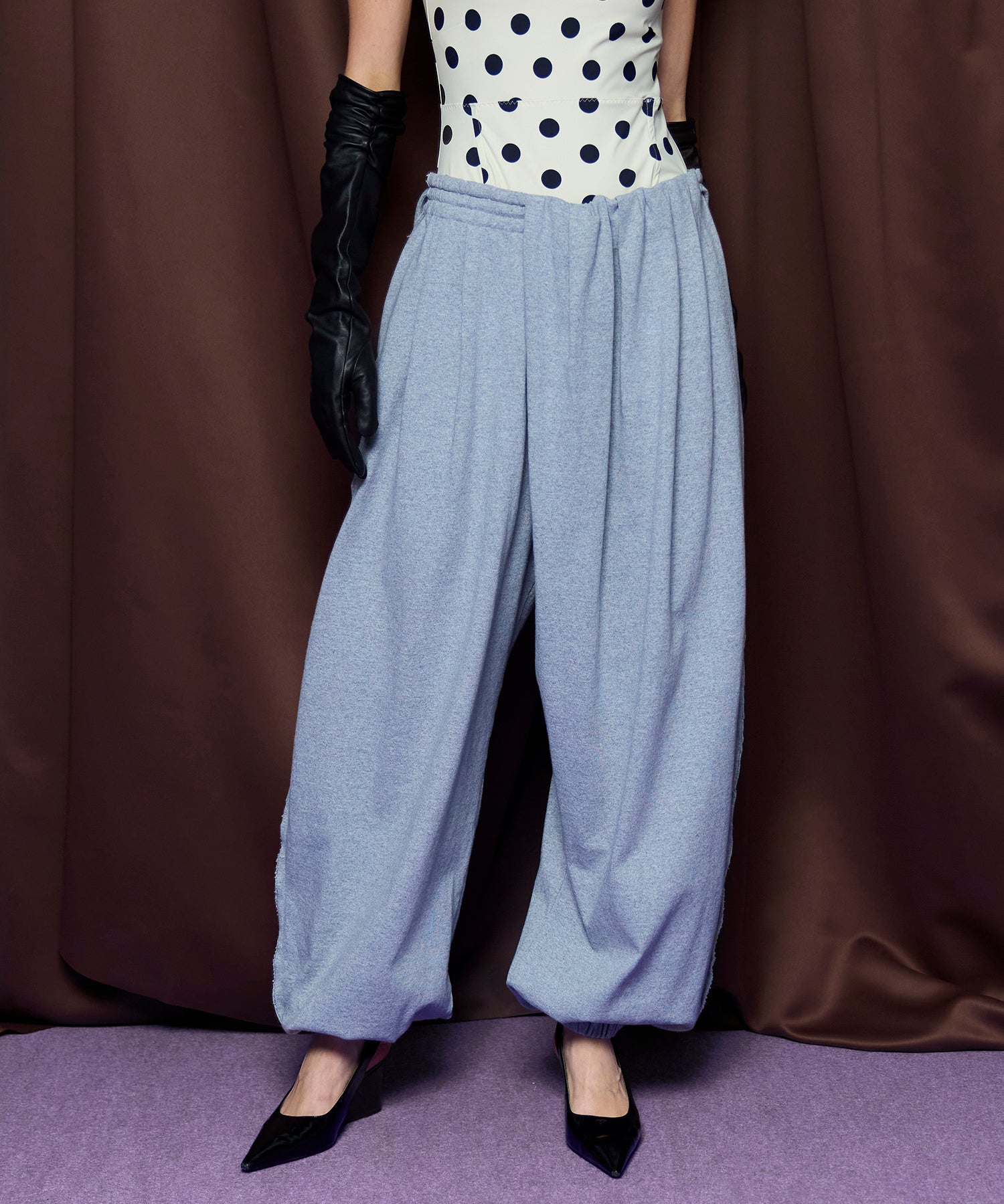 【26SPRING PRE-ORDER】Asymmetrical Balloon Pants