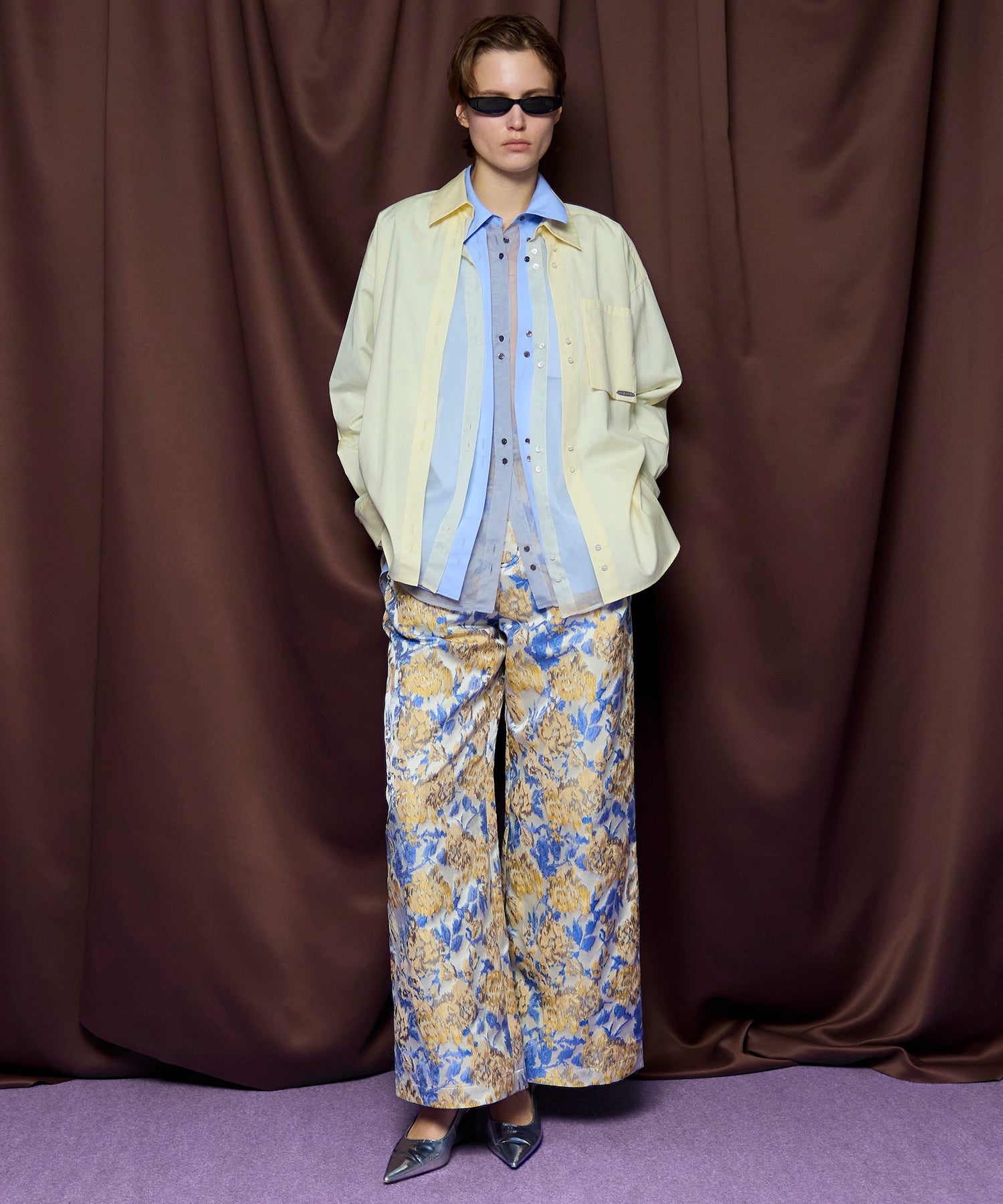 【26SPRING PRE-ORDER】Flower Jacquard Pants