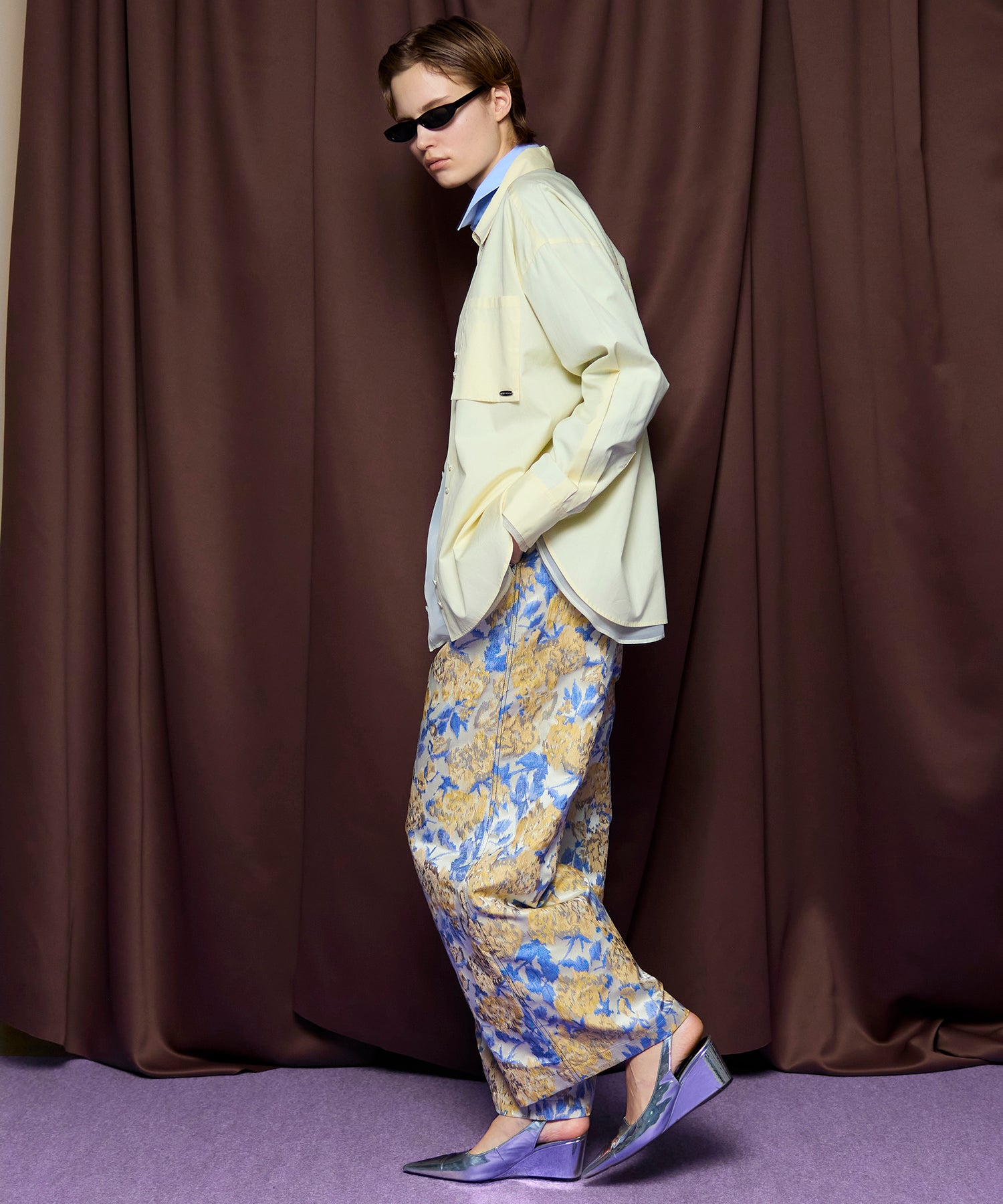 【26SPRING PRE-ORDER】Flower Jacquard Pants