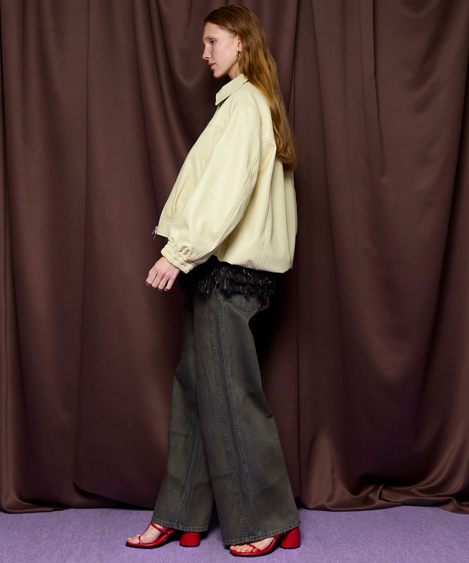 【26SPRING PRE-ORDER】Double Pocket Mud Denim