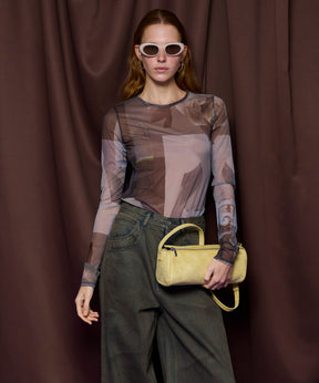 Photo Collage Mesh Tops