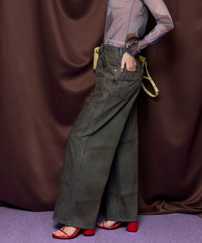 【26SPRING PRE-ORDER】Double Pocket Mud Denim