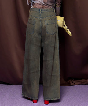 【26SPRING PRE-ORDER】Double Pocket Mud Denim